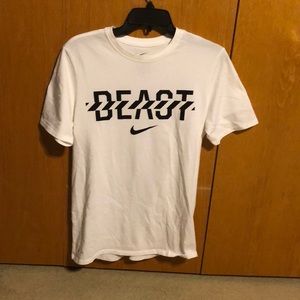 White Nike Beast T-Shirt